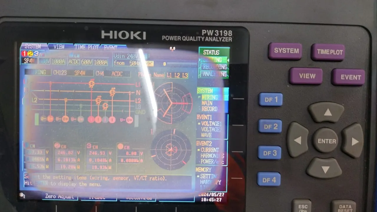 Engineering review of electrical installations